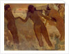 Peasant Girls Bathing at Dusk, 1875-76 by Edgar Degas