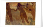 Peasant Girls Bathing at Dusk, 1875-76 by Edgar Degas