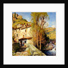 Old Mill at Pelago, Italy, 1913 by Willard Leroy Metcalf