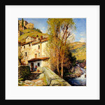 Old Mill at Pelago, Italy, 1913 by Willard Leroy Metcalf