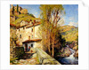 Old Mill at Pelago, Italy, 1913 by Willard Leroy Metcalf