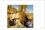 Old Mill at Pelago, Italy, 1913 by Willard Leroy Metcalf