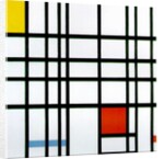 Composition with Red, Yellow and Blue, 1921 by Piet Mondrian