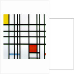 Composition with Red, Yellow and Blue, 1921 by Piet Mondrian