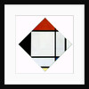 Lozenge Composition in Red, Black, Blue and Yellow, 1925 by Piet Mondrian