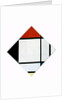 Lozenge Composition in Red, Black, Blue and Yellow, 1925 by Piet Mondrian