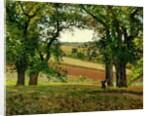 Chestnut Trees at Osny, c.1873 by Camille Pissarro