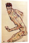 The Fighter, 1913 by Egon Schiele