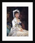 Woman in White, 1879 by Eva Gonzales