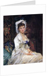 Woman in White, 1879 by Eva Gonzales