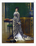 The Playful Cat by Gustave Leonard de Jonghe