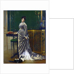 The Playful Cat by Gustave Leonard de Jonghe