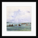 A Fishing Party, Samoa, 1890 by John La Farge or Lafarge