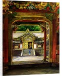 The 3rd Gate, Iyemitsu Temple, Nikko, Japan, c.1886 by John La Farge or Lafarge