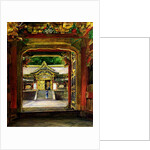 The 3rd Gate, Iyemitsu Temple, Nikko, Japan, c.1886 by John La Farge or Lafarge