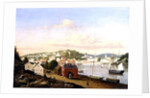 View of Norwich, Connecticut, USA, 1849 by Fitz Henry Lane