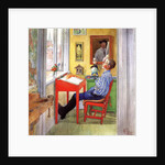 Esbjorn Doing his Homework, 1912 by Carl Larsson