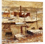 River Scene in Winter, c.1899 by Ernest Lawson