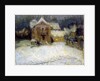 Snow at Gerberoy, 1910 by Henri Eugene Augustin Le Sidaner