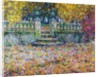 The Terrace in the Autumn, Gerberoy, 1922 by Henri Eugene Augustin Le Sidaner