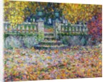 The Terrace in the Autumn, Gerberoy, 1922 by Henri Eugene Augustin Le Sidaner