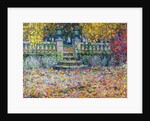 The Terrace in the Autumn, Gerberoy, 1922 by Henri Eugene Augustin Le Sidaner