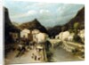 A Mountain Village, Italy by Silvestro Lega
