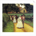 The Wedding March, 1919 by Edmund Blair Leighton