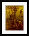 Gathering Apples by Jean Francois I Millet