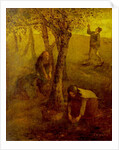 Gathering Apples by Jean Francois I Millet