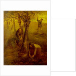 Gathering Apples by Jean Francois I Millet