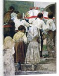 The Burial of a Child, Italy by Luigi Nono