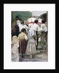 The Burial of a Child, Italy by Luigi Nono