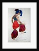 Costume design for the Blue Sultan in 'Scheherazade', c.1910 by Leon Bakst