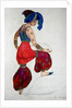 Costume design for the Blue Sultan in 'Scheherazade', c.1910 by Leon Bakst