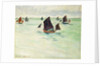 Fishing Boats at the large Pourville, 1882 by Claude Monet