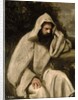 Portrait of a Monk, c.1840-45 by Jean Baptiste Camille Corot