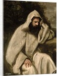 Portrait of a Monk, c.1840-45 by Jean Baptiste Camille Corot