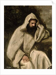 Portrait of a Monk, c.1840-45 by Jean Baptiste Camille Corot