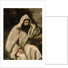 Portrait of a Monk, c.1840-45 by Jean Baptiste Camille Corot