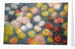 Chrysanthemums, 1897 by Claude Monet