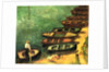 Boats at Pont-Aven, Brittany, 1890 by Emile Bernard