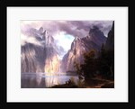 In the Sierra Nevada, c.1861 by Albert Bierstadt