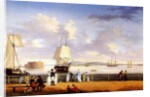 New York Harbour, c.1810 by Thomas Birch