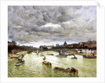 Paris, the Seine and Alexander III's Bridge, 1896 by Frank Myers Boggs