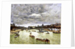 Paris, the Seine and Alexander III's Bridge, 1896 by Frank Myers Boggs