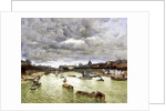 Paris, the Seine and Alexander III's Bridge, 1896 by Frank Myers Boggs