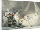 Four O'Clock in the Town by Thomas Rowlandson