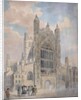 Bath Abbey by John Claude Nattes