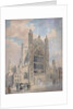 Bath Abbey by John Claude Nattes